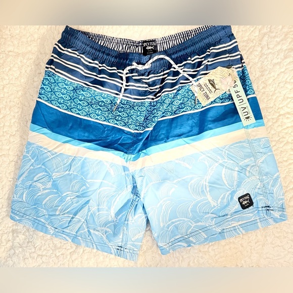 Spicy Tuna Men's XL Swim Trunks NWT - Picture 1 of 5